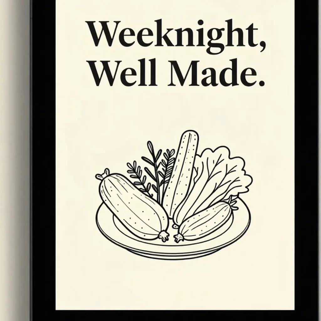 Weeknight, Well Made
